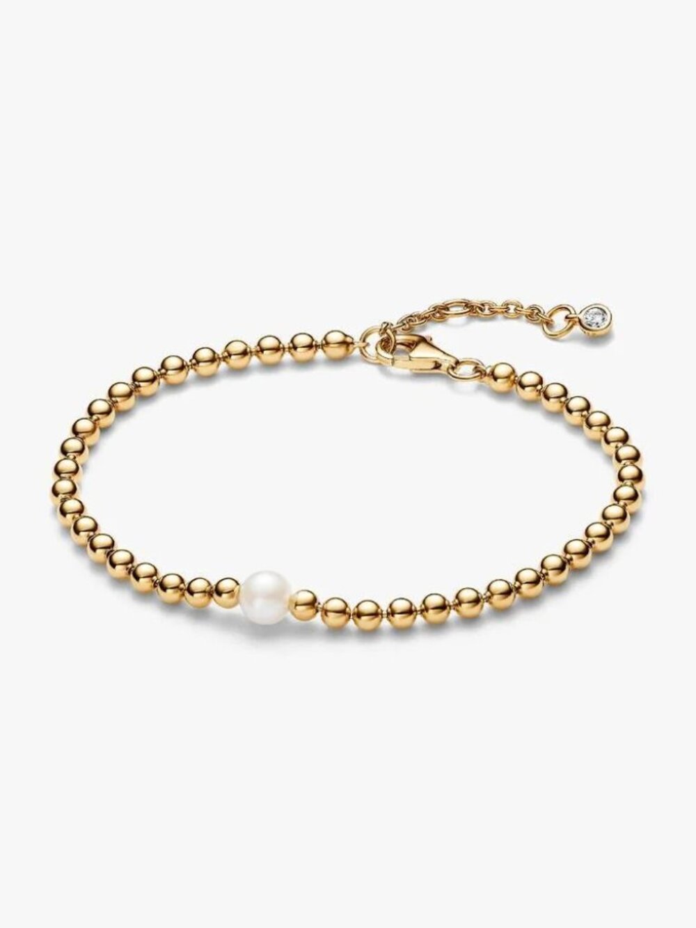 Pandora Treated Freshwater Cultured Pearl & Beads Bracelet